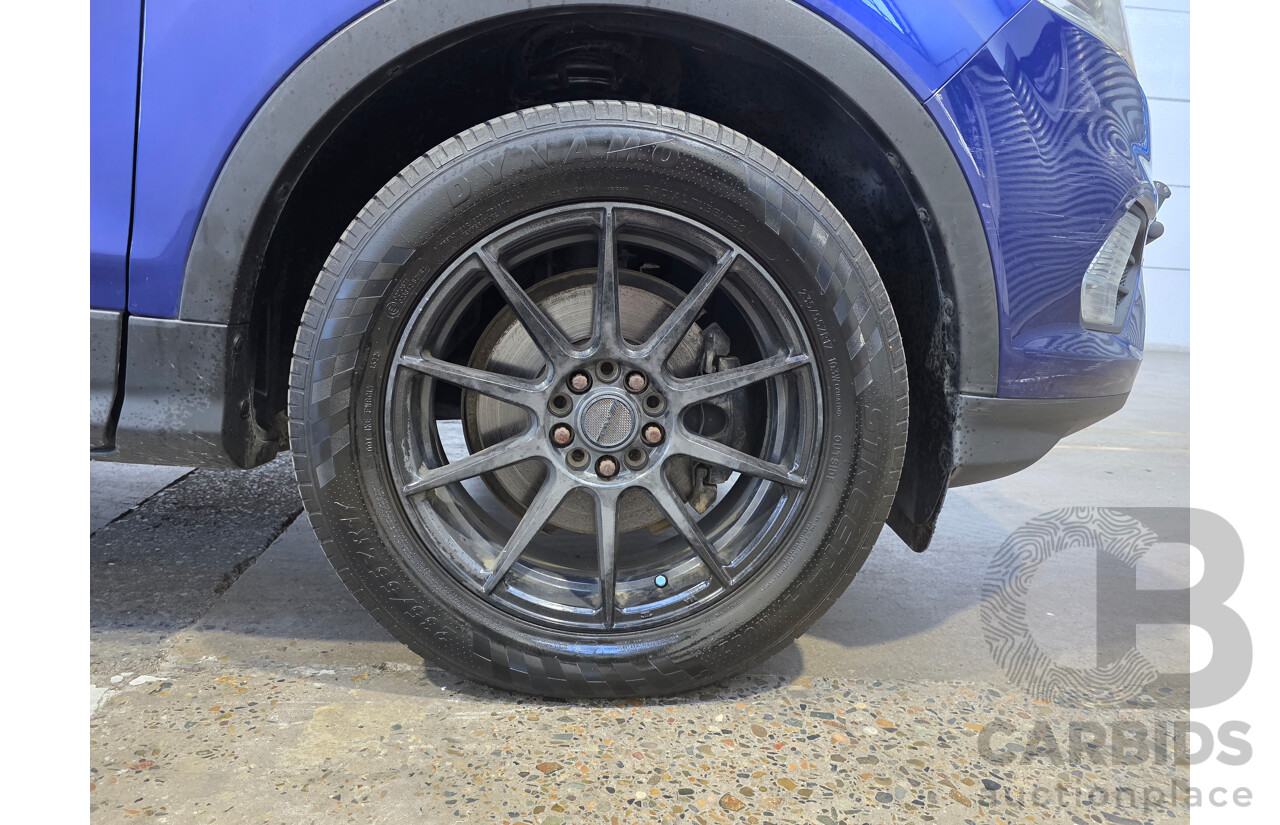 07/2017 Ford Escape Ambiente (FWD) ZG 4D Wagon Lightning Blue Metallic Turbo 1.5L