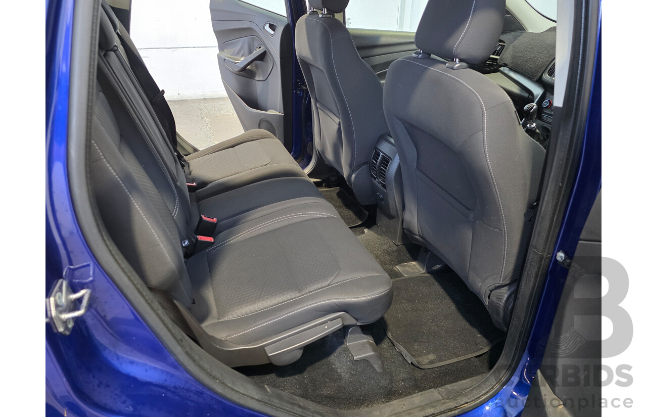 07/2017 Ford Escape Ambiente (FWD) ZG 4D Wagon Lightning Blue Metallic Turbo 1.5L