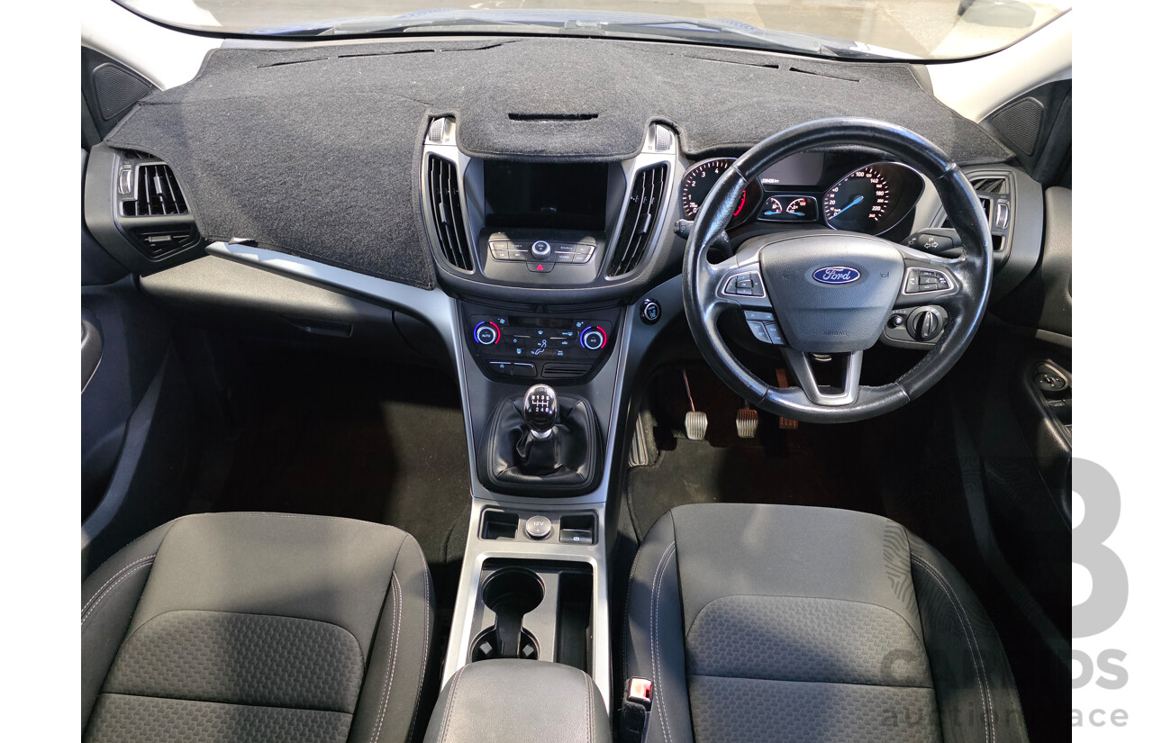 07/2017 Ford Escape Ambiente (FWD) ZG 4D Wagon Lightning Blue Metallic Turbo 1.5L