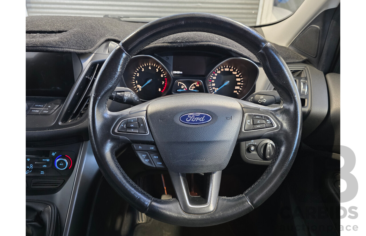 07/2017 Ford Escape Ambiente (FWD) ZG 4D Wagon Lightning Blue Metallic Turbo 1.5L