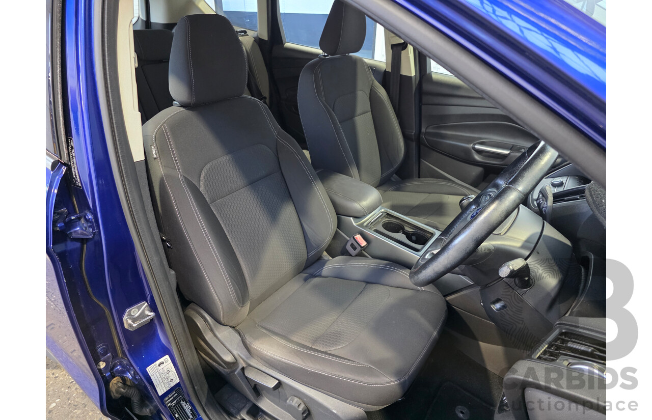 07/2017 Ford Escape Ambiente (FWD) ZG 4D Wagon Lightning Blue Metallic Turbo 1.5L