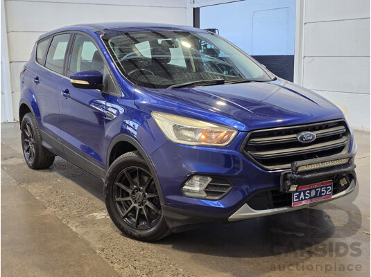 07/2017 Ford Escape Ambiente (FWD) ZG 4D Wagon Lightning Blue Metallic Turbo 1.5L