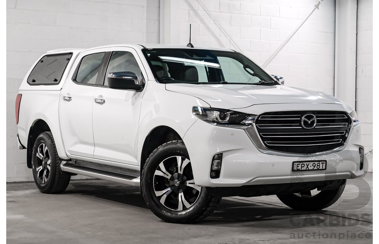 7/2021 Mazda Bt-50 GT (4x4) B30B Dual Cab P/Up White Turbo Diesel 3.0L