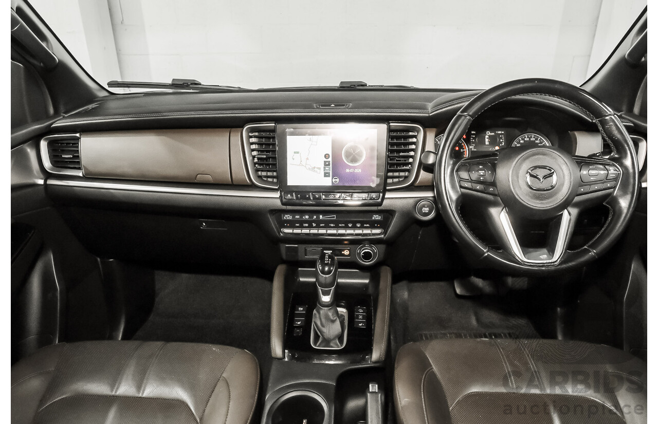 7/2021 Mazda Bt-50 GT (4x4) B30B Dual Cab P/Up White Turbo Diesel 3.0L