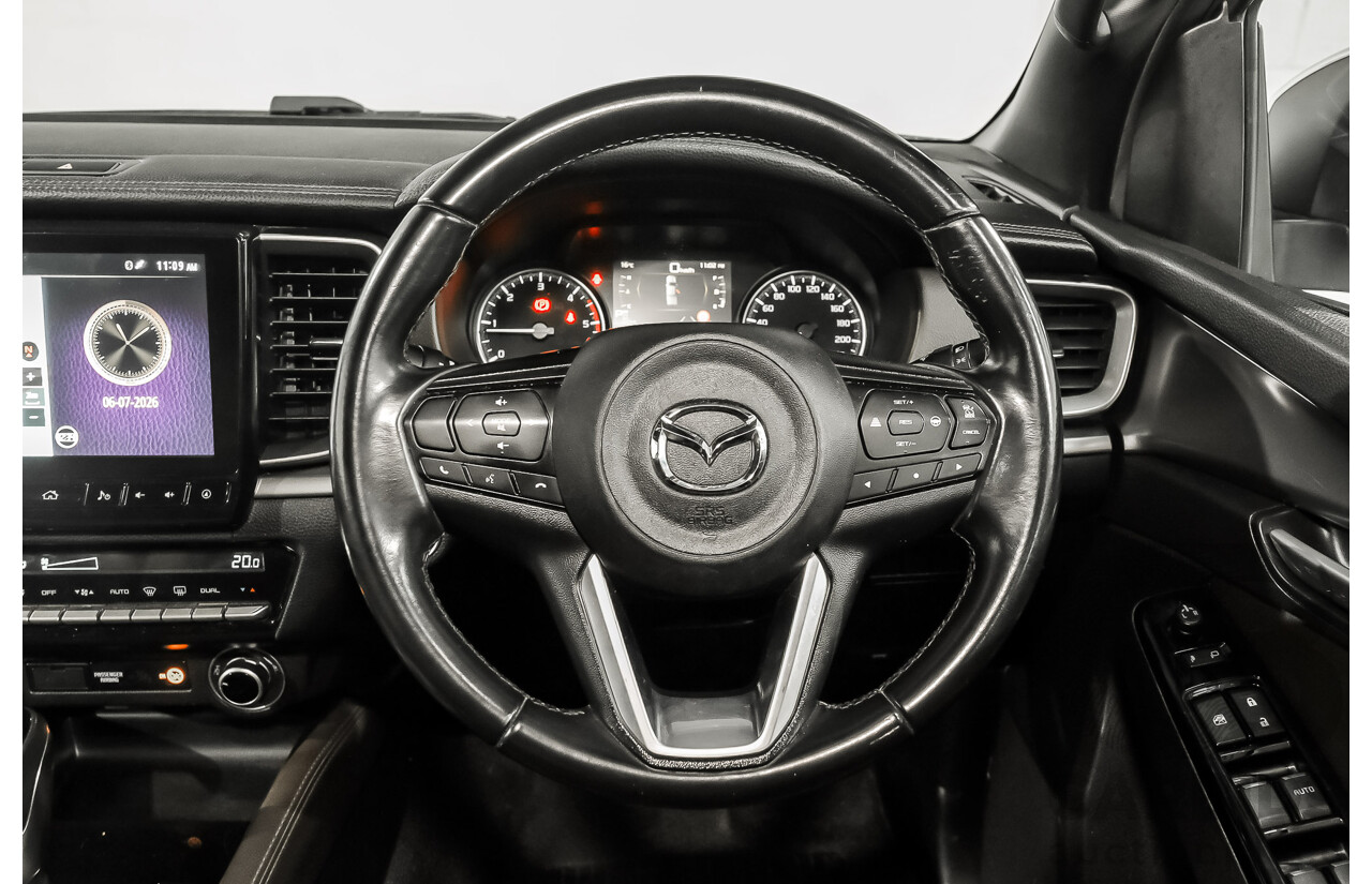 7/2021 Mazda Bt-50 GT (4x4) B30B Dual Cab P/Up White Turbo Diesel 3.0L