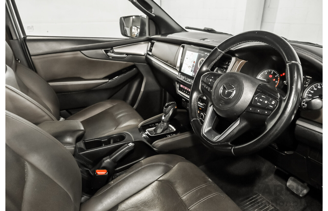 7/2021 Mazda Bt-50 GT (4x4) B30B Dual Cab P/Up White Turbo Diesel 3.0L