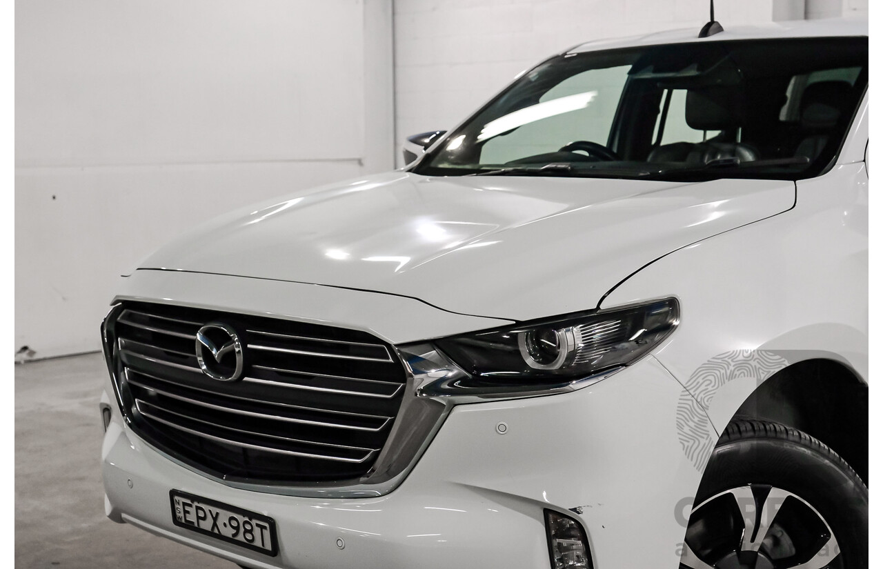 7/2021 Mazda Bt-50 GT (4x4) B30B Dual Cab P/Up White Turbo Diesel 3.0L