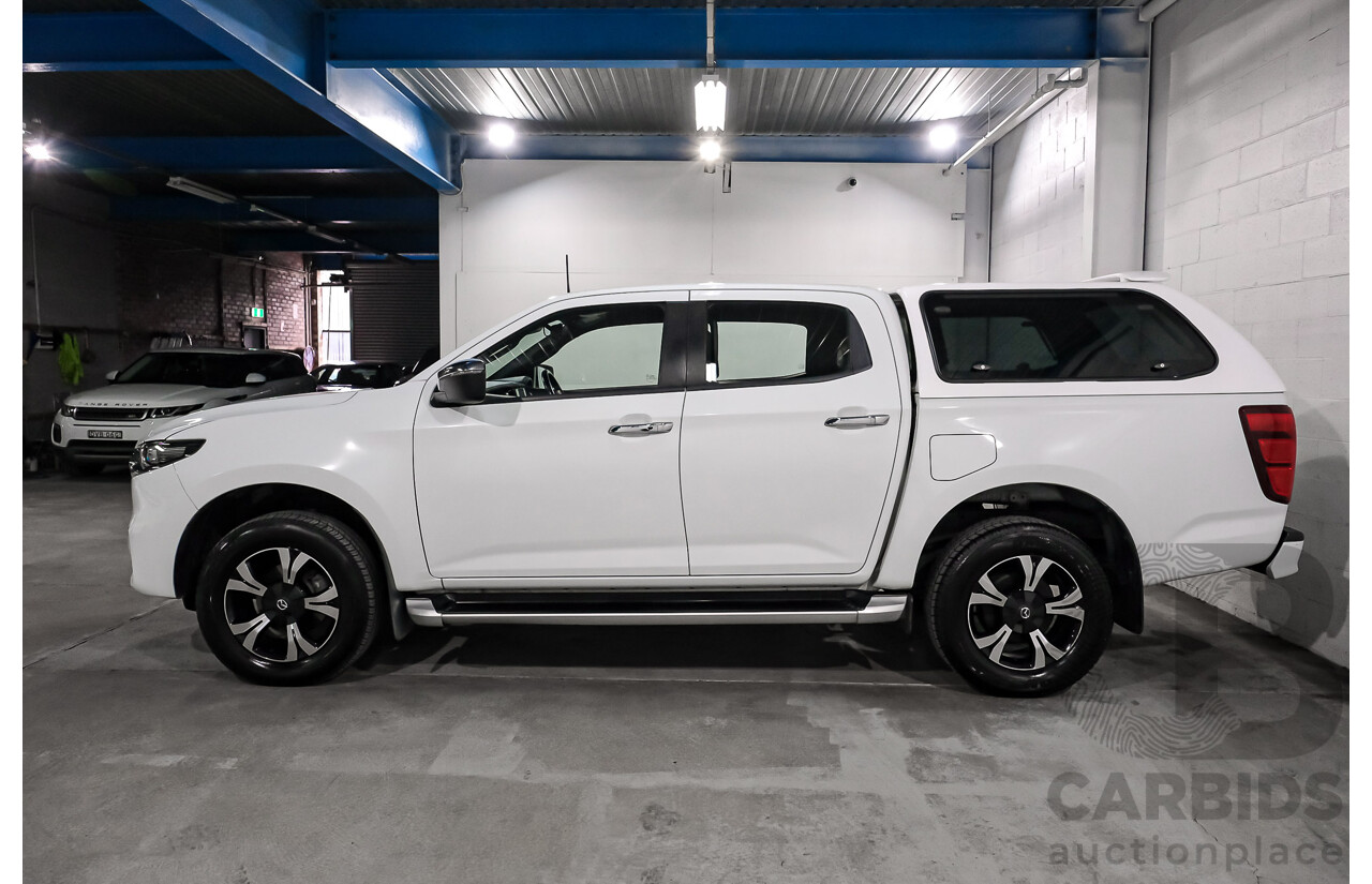 7/2021 Mazda Bt-50 GT (4x4) B30B Dual Cab P/Up White Turbo Diesel 3.0L