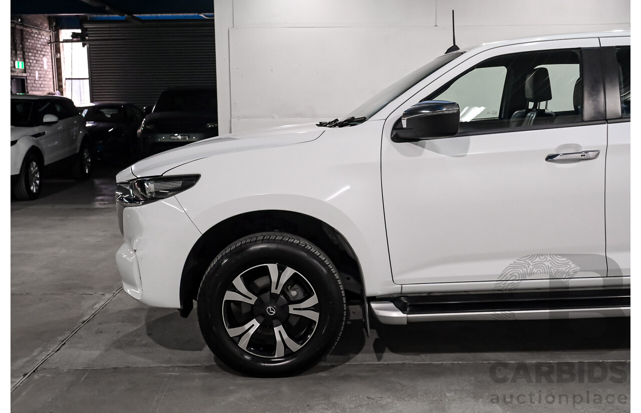 7/2021 Mazda Bt-50 GT (4x4) B30B Dual Cab P/Up White Turbo Diesel 3.0L