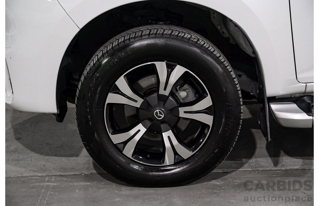 7/2021 Mazda Bt-50 GT (4x4) B30B Dual Cab P/Up White Turbo Diesel 3.0L