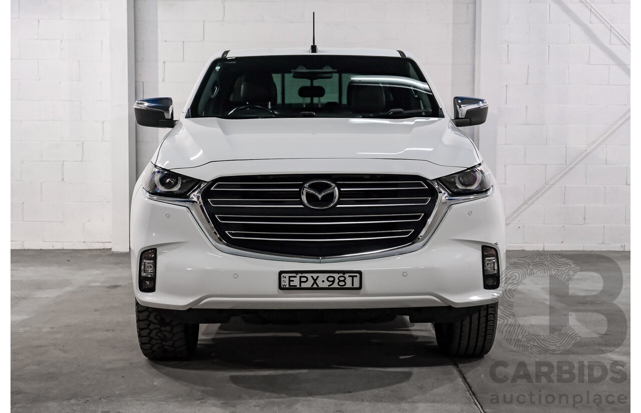 7/2021 Mazda Bt-50 GT (4x4) B30B Dual Cab P/Up White Turbo Diesel 3.0L