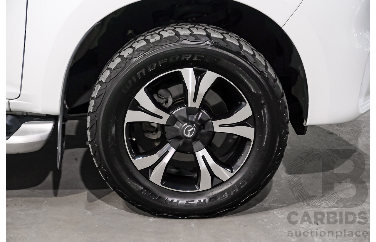7/2021 Mazda Bt-50 GT (4x4) B30B Dual Cab P/Up White Turbo Diesel 3.0L