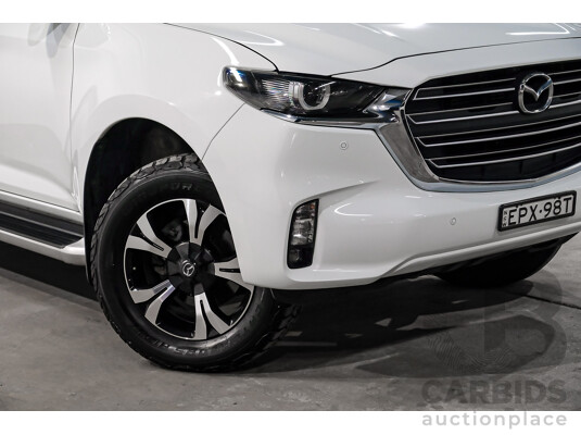 7/2021 Mazda Bt-50 GT (4x4) B30B Dual Cab P/Up White Turbo Diesel 3.0L