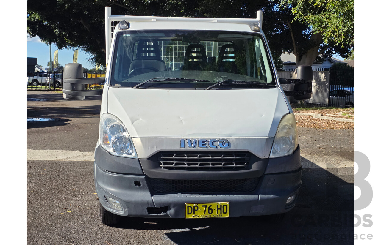 6/2013 Iveco Daily 50C17 Trayback 2d White Turbo Diesel 3.0L