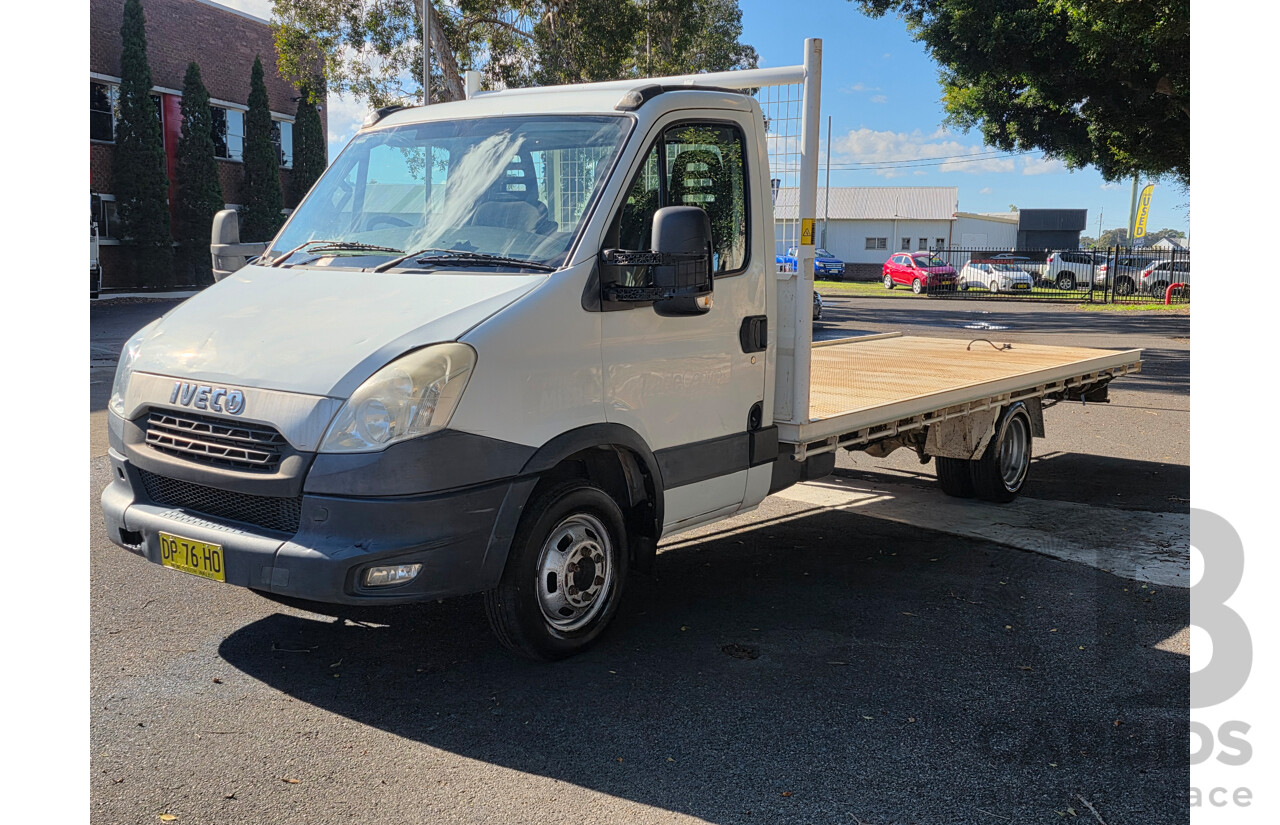 6/2013 Iveco Daily 50C17 Trayback 2d White Turbo Diesel 3.0L