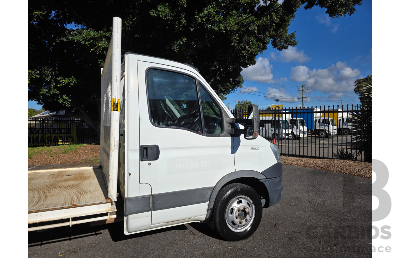 6/2013 Iveco Daily 50C17 Trayback 2d White Turbo Diesel 3.0L