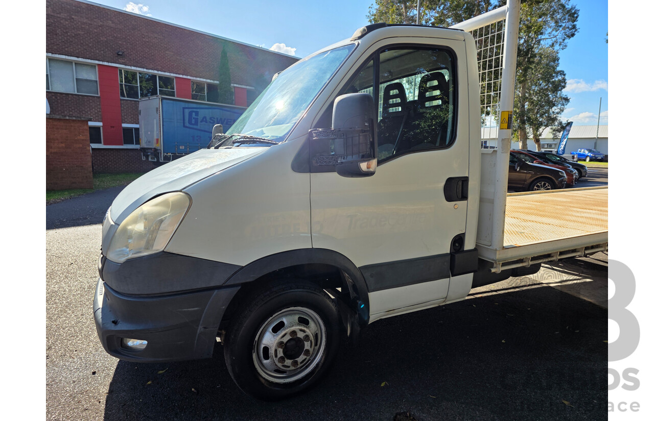 6/2013 Iveco Daily 50C17 Trayback 2d White Turbo Diesel 3.0L