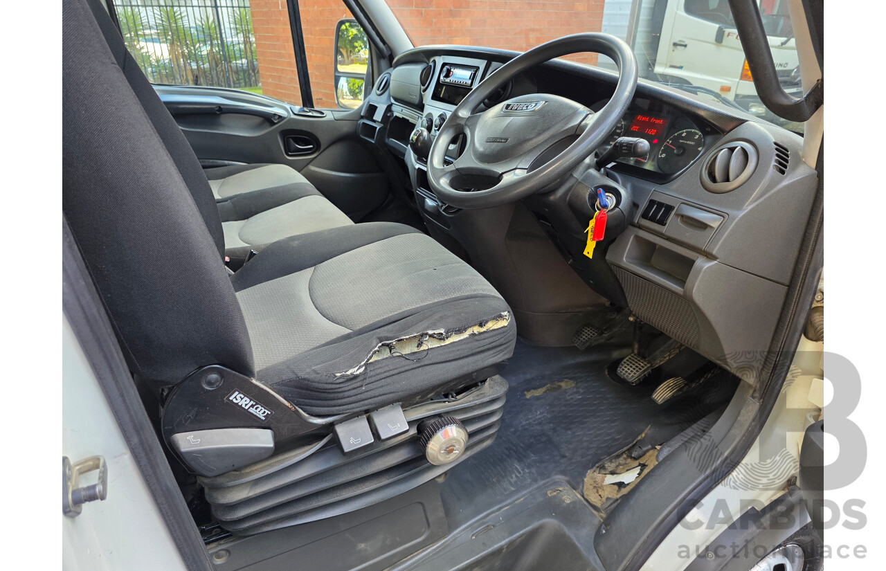 6/2013 Iveco Daily 50C17 Trayback 2d White Turbo Diesel 3.0L