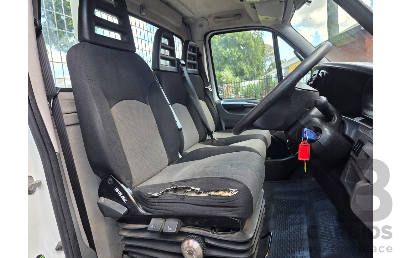 6/2013 Iveco Daily 50C17 Trayback 2d White Turbo Diesel 3.0L