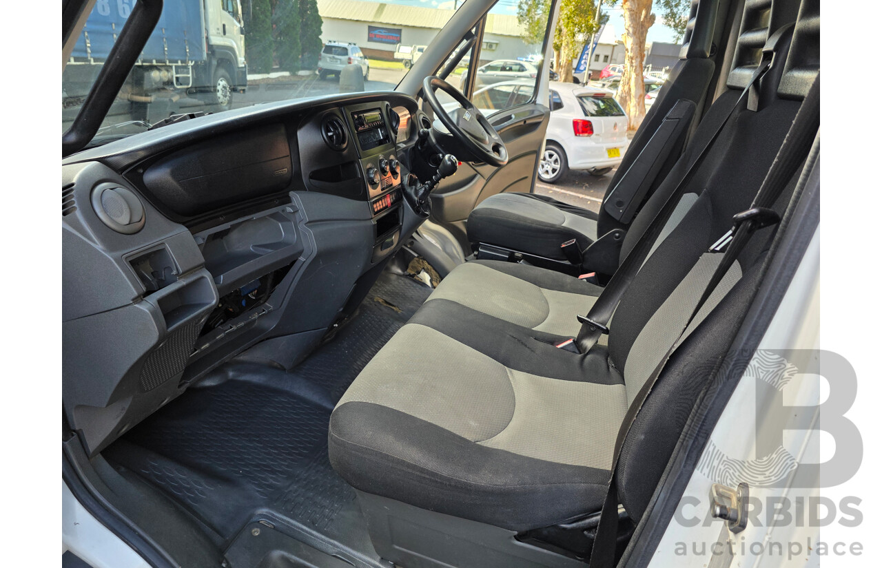 6/2013 Iveco Daily 50C17 Trayback 2d White Turbo Diesel 3.0L
