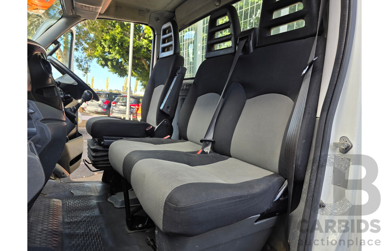 6/2013 Iveco Daily 50C17 Trayback 2d White Turbo Diesel 3.0L