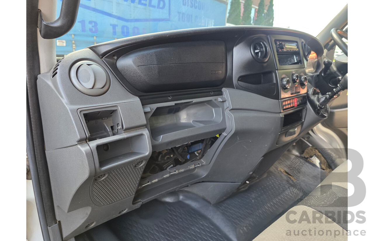 6/2013 Iveco Daily 50C17 Trayback 2d White Turbo Diesel 3.0L
