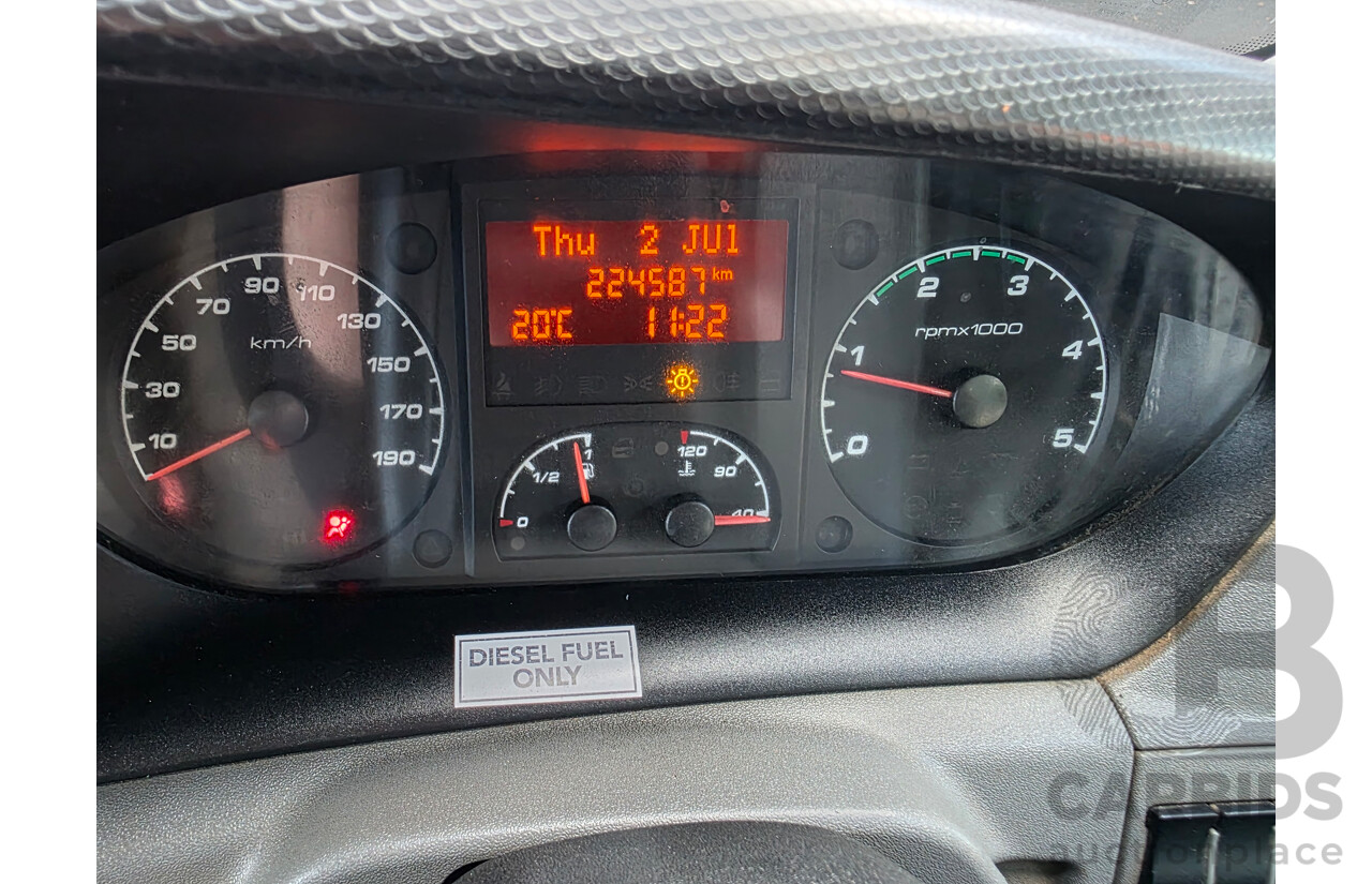 6/2013 Iveco Daily 50C17 Trayback 2d White Turbo Diesel 3.0L