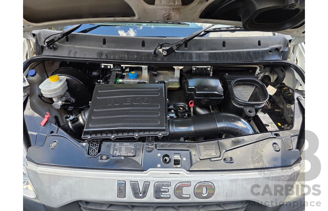 6/2013 Iveco Daily 50C17 Trayback 2d White Turbo Diesel 3.0L