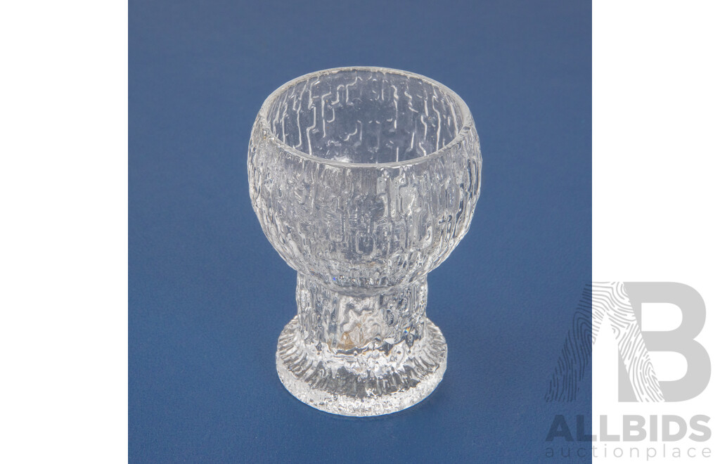 Set of Eight Kekkerit Shot Glasses by Timo Sarpaneva