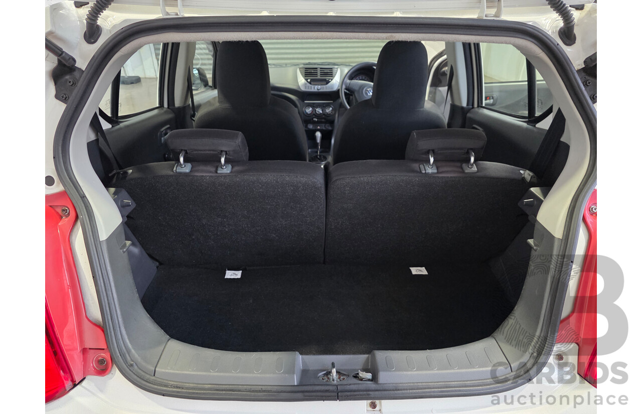 06/2014 Suzuki Alto GL GF MY12 5D Hatchback White 1.0L