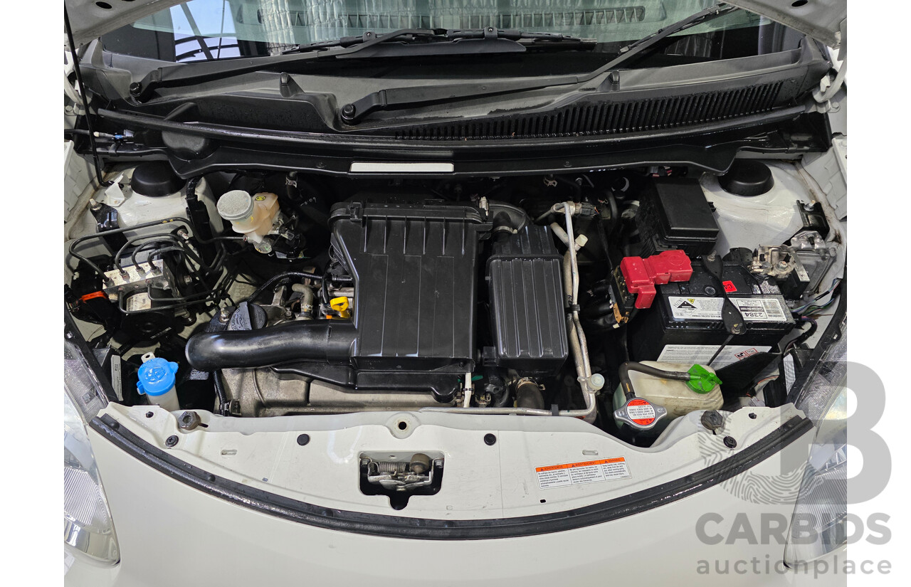 06/2014 Suzuki Alto GL GF MY12 5D Hatchback White 1.0L