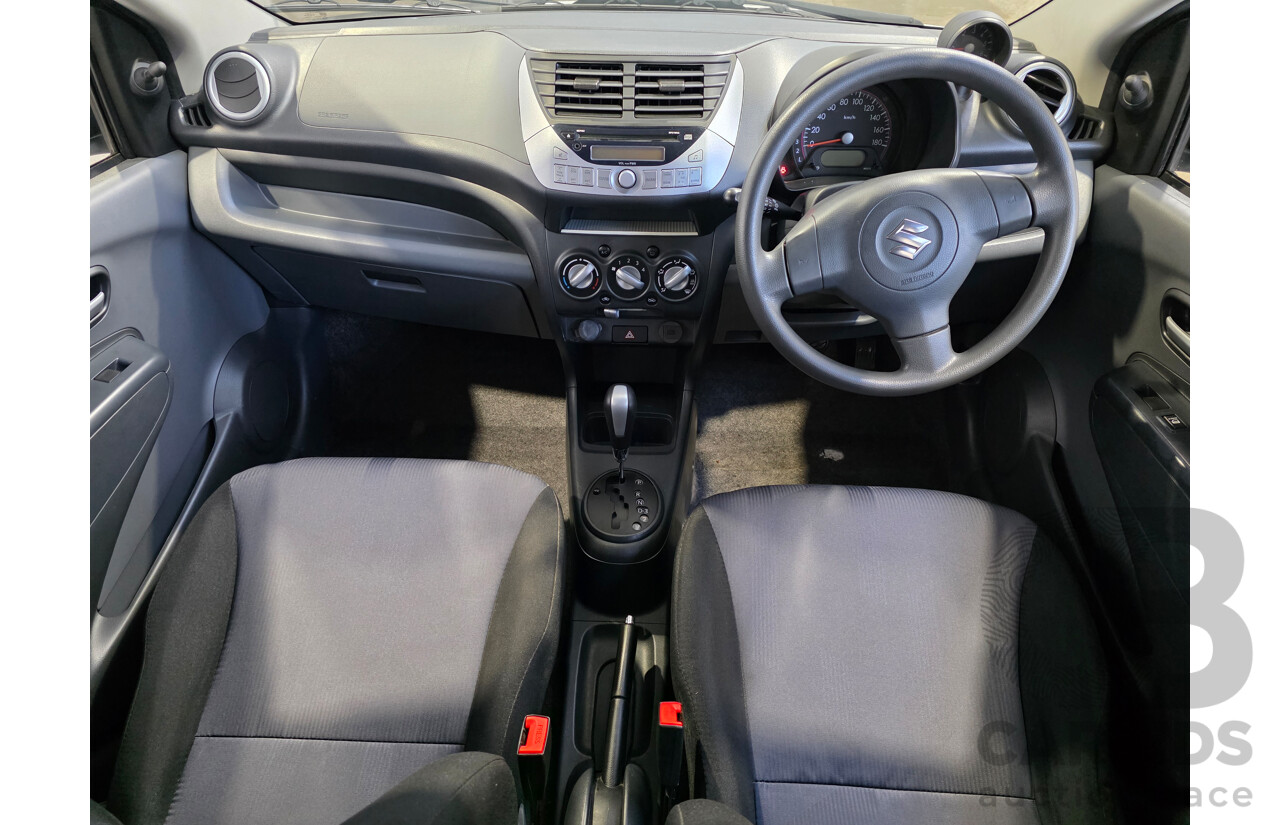 06/2014 Suzuki Alto GL GF MY12 5D Hatchback White 1.0L