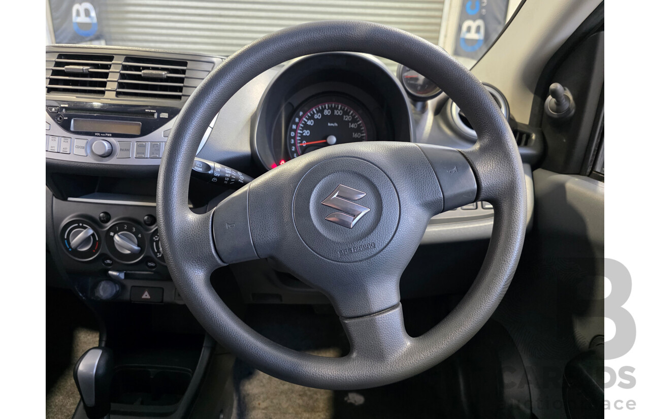 06/2014 Suzuki Alto GL GF MY12 5D Hatchback White 1.0L