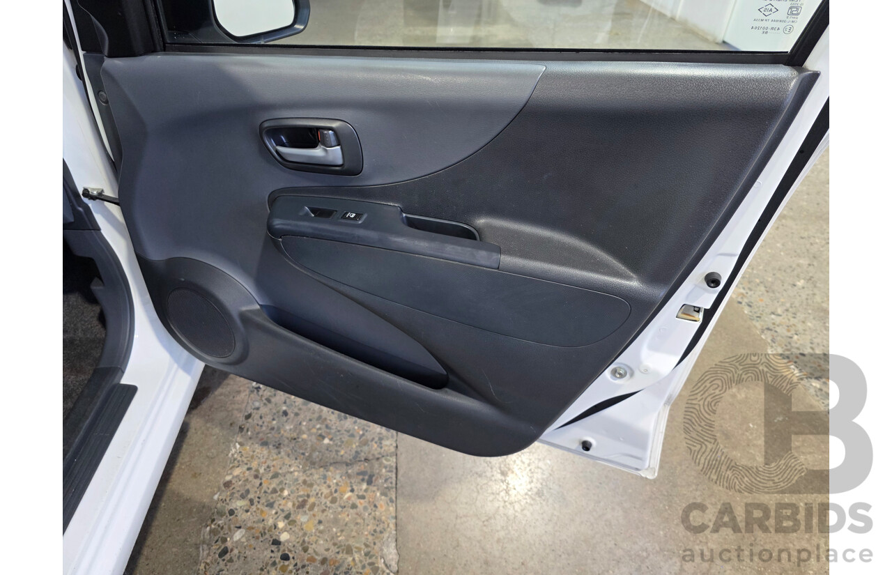 06/2014 Suzuki Alto GL GF MY12 5D Hatchback White 1.0L