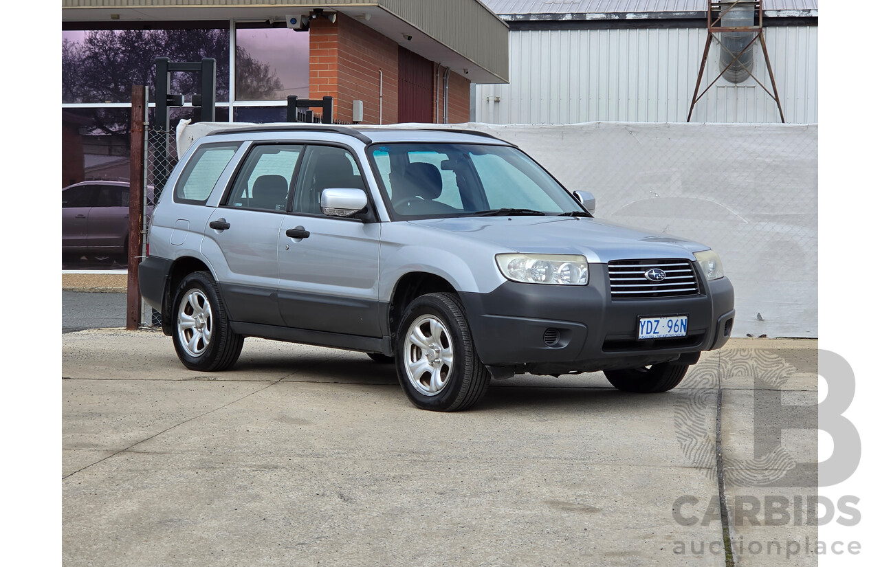 09/2005 Subaru Forester X MY05 4d Wagon Silver 2.5L