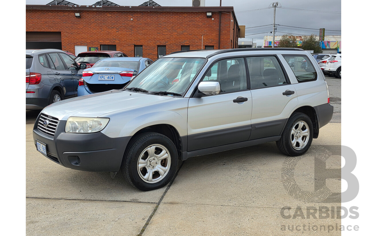 09/2005 Subaru Forester X MY05 4d Wagon Silver 2.5L