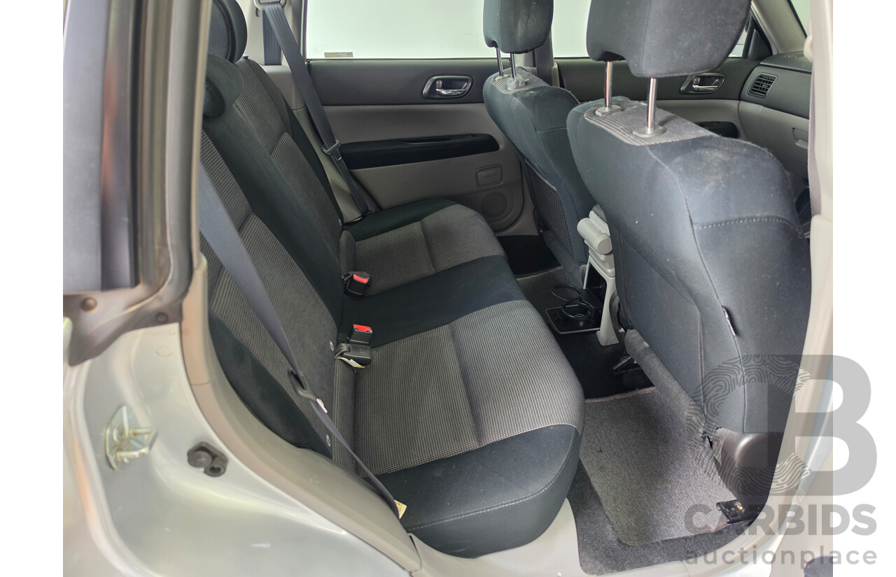 09/2005 Subaru Forester X MY05 4d Wagon Silver 2.5L