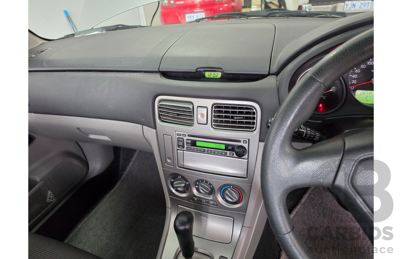 09/2005 Subaru Forester X MY05 4d Wagon Silver 2.5L
