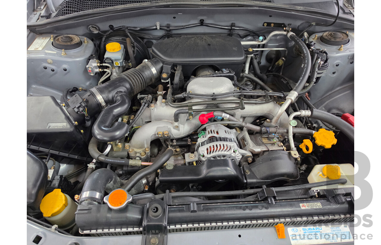 09/2005 Subaru Forester X MY05 4d Wagon Silver 2.5L