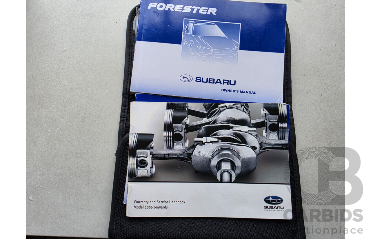 09/2005 Subaru Forester X MY05 4d Wagon Silver 2.5L