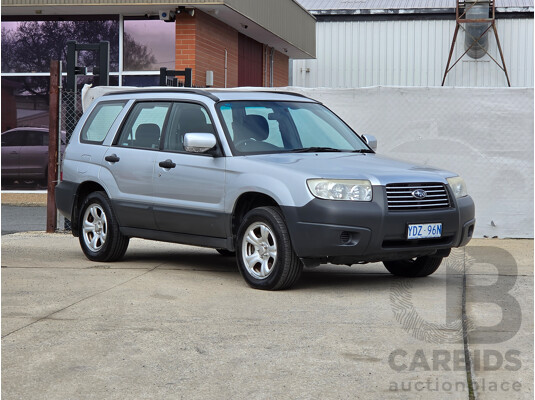 09/2005 Subaru Forester X MY05 4d Wagon Silver 2.5L