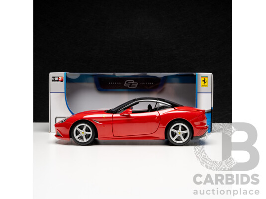 Maisto Special Edition Ferrari California T Rosso Corsa Red 1:18 Scale Model Car