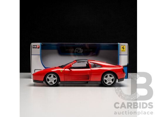 Maisto Special Edition Ferrari 348ts Rosso Corsa Red 1:18 Scale Model Car