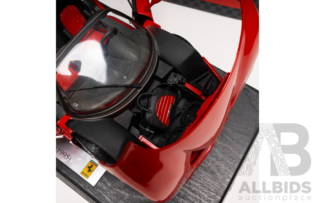 Maisto (Shell Series) 1995 Ferrari F50 Rosso Corsa Red 1:18 Scale Model Car