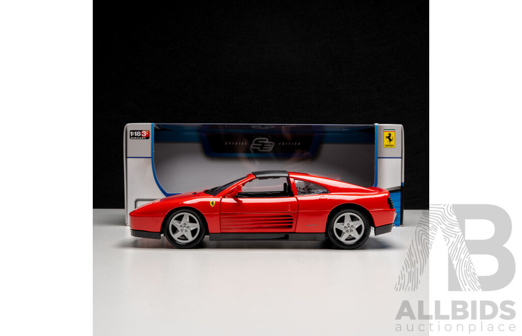 Maisto Special Edition Ferrari 348ts Rosso Corsa Red 1:18 Scale Model Car