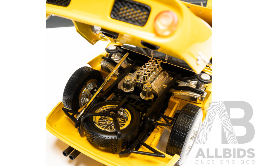 Hot Wheels Ferrari 250 LM Yellow 1:18 Scale Model Car