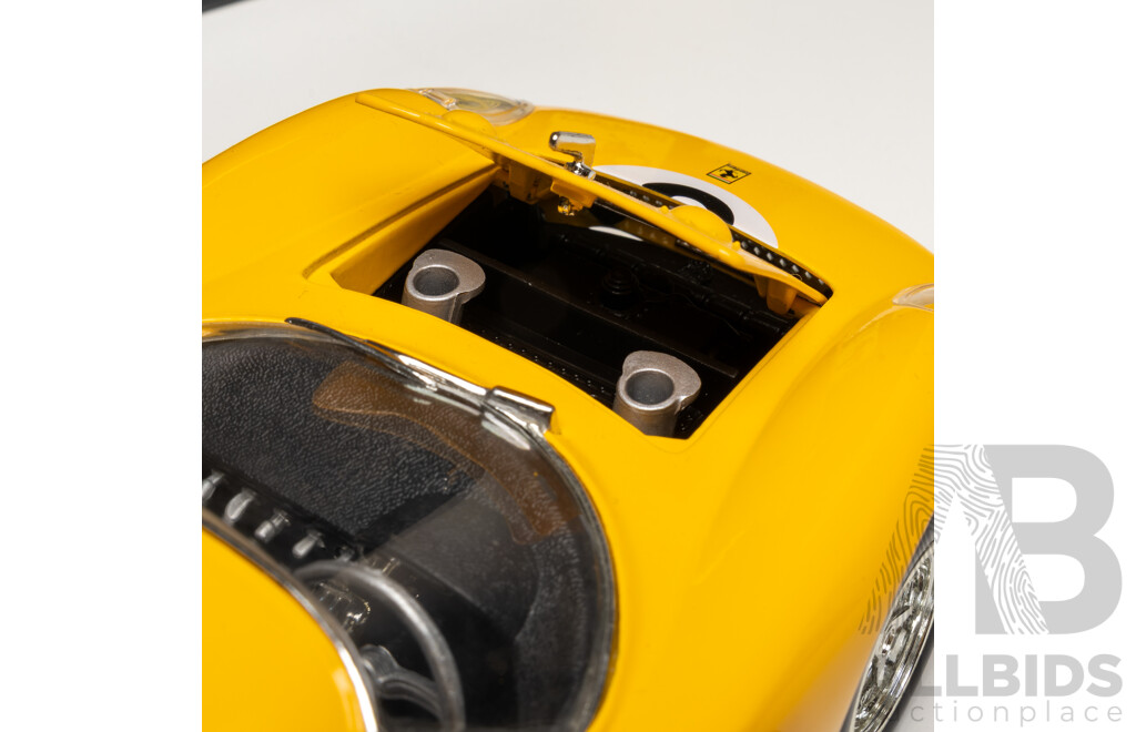 Hot Wheels Ferrari 250 LM Yellow 1:18 Scale Model Car