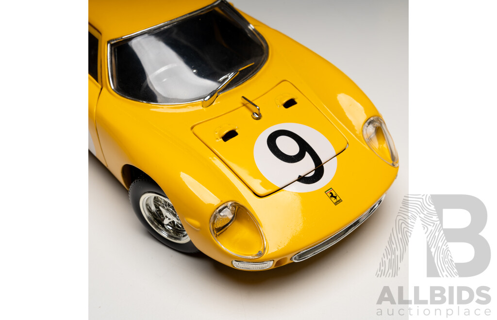 Hot Wheels Ferrari 250 LM Yellow 1:18 Scale Model Car