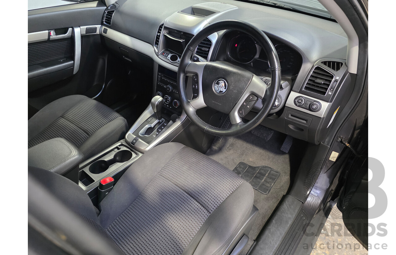 09/2014 Holden Captiva 7 LS CG MY14 4D Wagon Cyber Grey Turbo Diesel 2.2L - 7 Seater