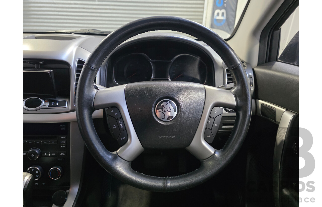09/2014 Holden Captiva 7 LS CG MY14 4D Wagon Cyber Grey Turbo Diesel 2.2L - 7 Seater